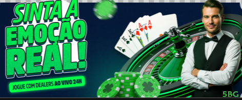 Cassino ao vivo da 5bg com dealers reais